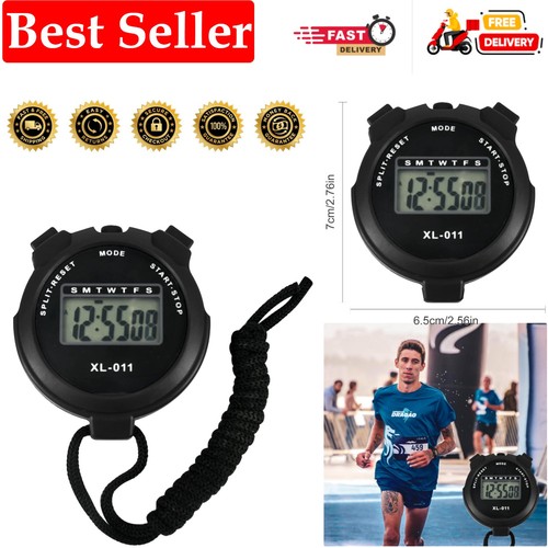 Digital sports stopwatch timer - stopwatch,