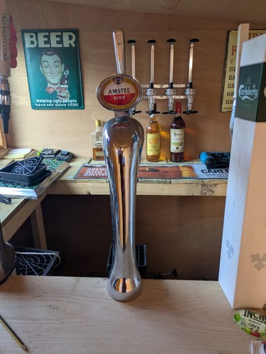 Amstel beer pump full bar - beer,