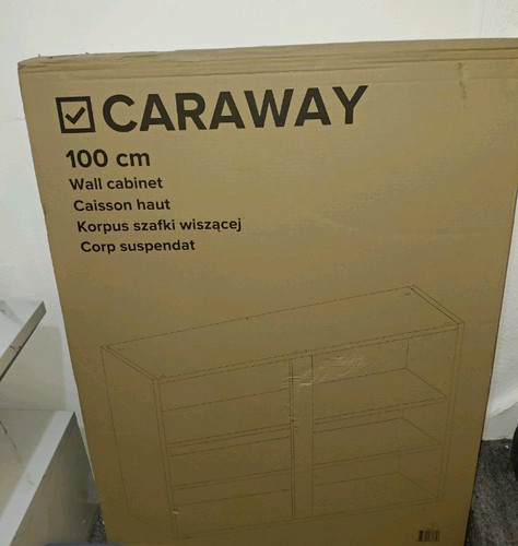 Caraway kitchen wall - kitchen, cabinet