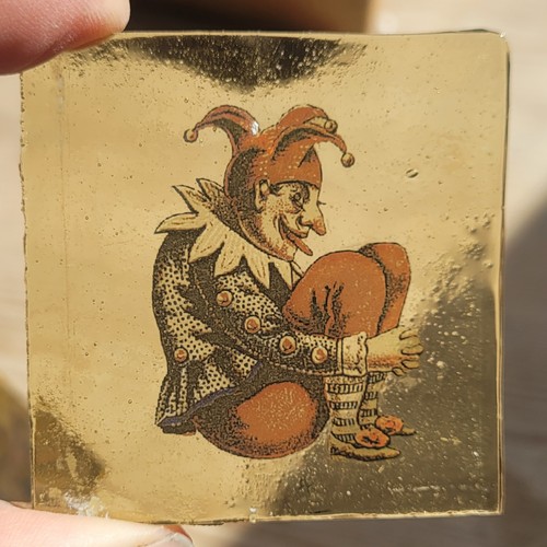 Stained glass joker - joker, jester