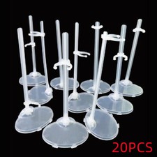 20PCS Doll Display Stand Holder Clear for 11.5'' Toy Model Support Prop up Tool