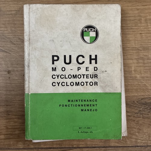 Puch moped description - puch,