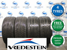 X4 PW 225/40R18 225 40 18 VREDESTEIN WINTRAC PRO 92W M+S XL TYRES *7.5MM (601N)