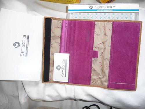Wallet purse leather samsonite - purse,