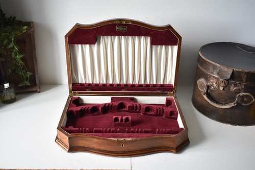 Vintage empty cutlery - vintage, box