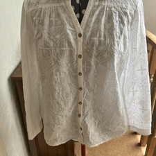 Mantaray Women's White Cotton