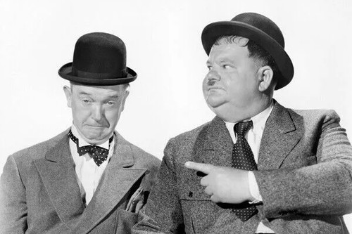 Laurel and hardy - and, photo