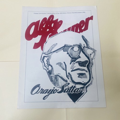 Vtg newsletter the alfa - of,