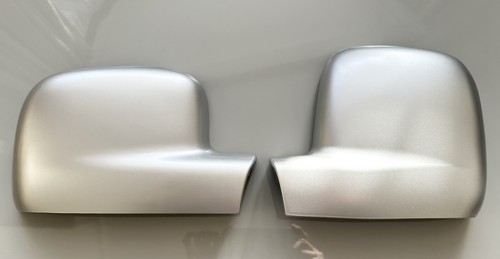 Silver door wing mirror covers - door,