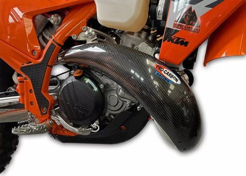 Pro carbon exhaust - carbon, guard