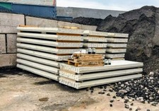 Concrete panels marked - concrete,