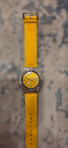 Vintage yellow swatch - yellow, irony