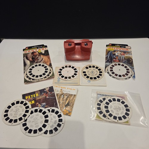 Vtg 1960s gaf view master - view, lot