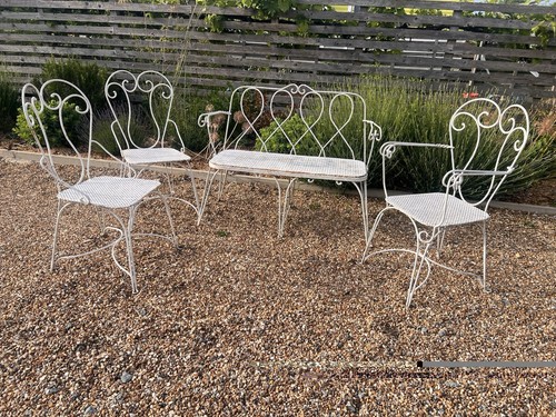 Vintage wrought iron - wrought,