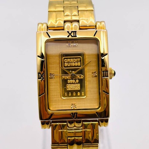 Elgin quartz watch - watch, gold