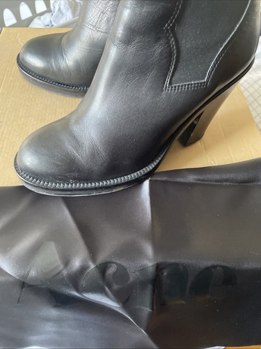 Acne pistols boots black - in,