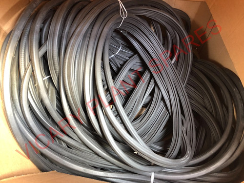 Rubber door seal 4380mm long - door,