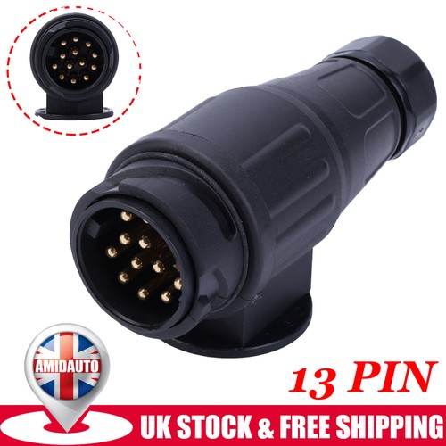 Pin trailer caravan plug - 13,