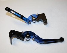 Levers Racing Brake Clutch Suzuki Folding Sv 650 2016 2017 Blue N