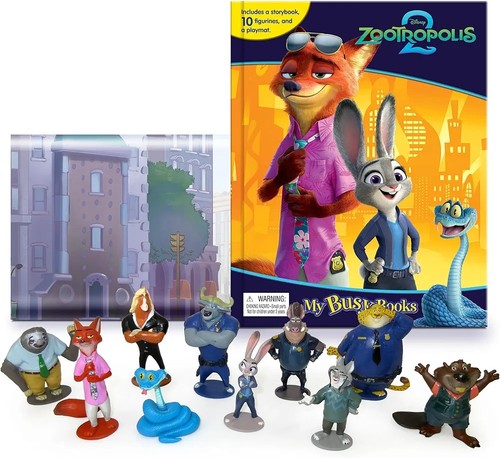 Disney zootropolis busy book - zootropolis,