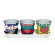 Set of 3 Vintage-Style Tomato
