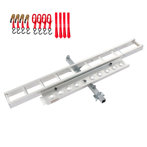 Aluminum motorcycle hitch - aluminum,