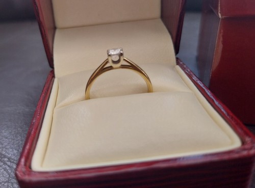 18ct gold engagement - , by