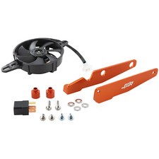 KTM radiator fan kit cooling fits 150 250 300 350 450 tpi 2 4 stroke exc excf