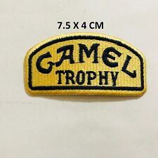 Camel Trophy Rally Race Sports Iron Sew On Patch Racing Jacket Jeans Leather