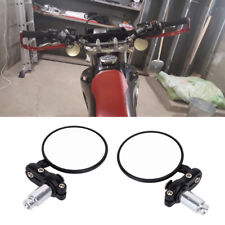 Universal Motorcycle 7/8" Bar End Mirrors And Hand Grips For Honda Yamaha Suzuki