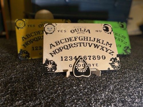Miniature display ouija board - display,