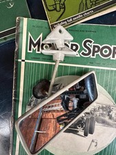 Genuine Original 1970's Classic Mini MK3 Wingard Rear View Mirror