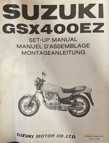 Genuine factory suzuki gsx400 - genuine,