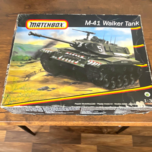 Matchbox 41 walker tank - m-41,