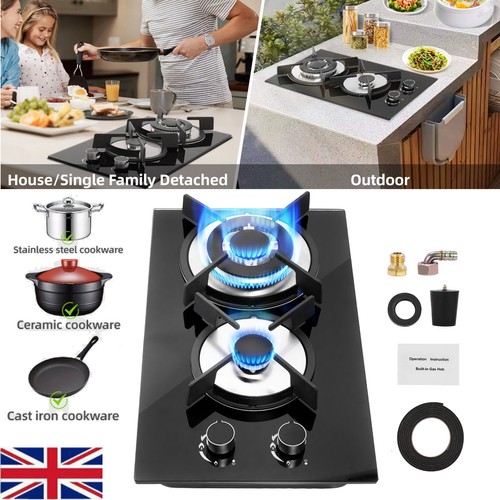 Gas glass hob burner - gas,