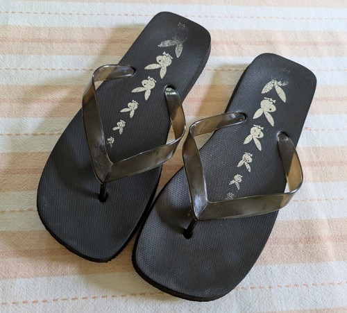 Vintage playboy flip flops - vintage,