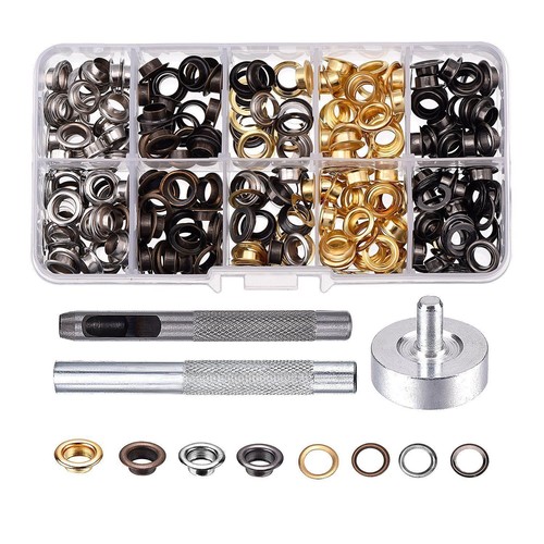 6mm eyelet punch tool set - 4/5/6mm,