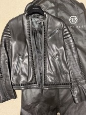 Philipp Plein Leather Jacket