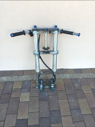 Front fork suspension suzuki - front,