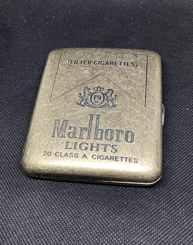Marlboro cigarette tin retro - marlboro,
