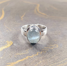 Aquamarine Gemstone 925
