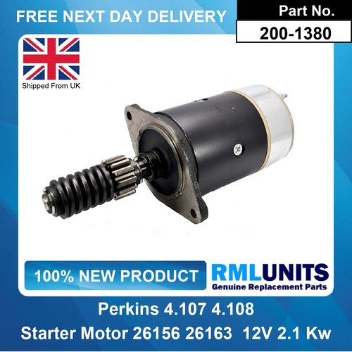 Starter motor for perkins - starter,