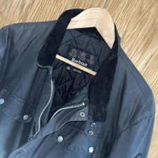 Barbour International Duke Wax Jacket Black Vintage XXL Rewaxed Biker Motorcycle