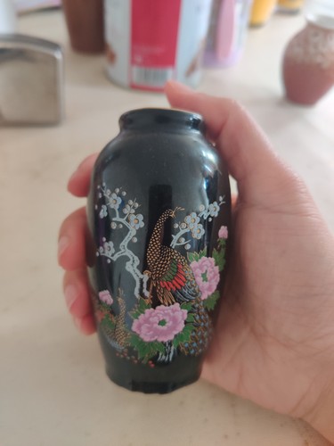 Vintage japanese black ceramic - japanese,