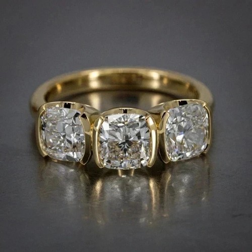3tcw cushion cut real - 3tcw,