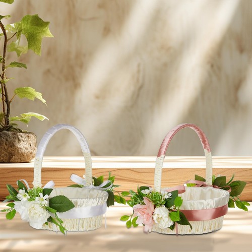 Wedding flower girl baskets - flower,