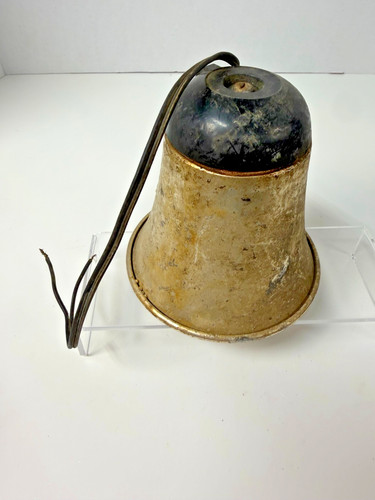 Vintage metal horn speaker - metal, pa