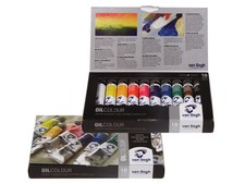 Van Gogh Oil Paint Set 10 x 20ml Artists Paint Tube Box Set 