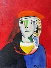 pablo picasso painting on