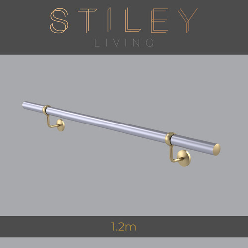 Stainless steel indoor stair - stainless,